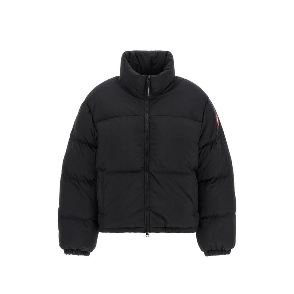 Canada Goose Black Jackets - Puffer Jackets Women